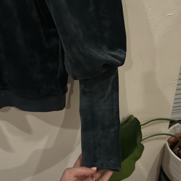 Joie Green Velvet Shirt - Picture 2 of 5